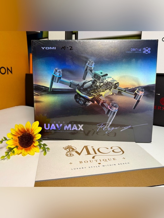 Other - NIB Foldable RC Drone with Smartphone Controller - Black